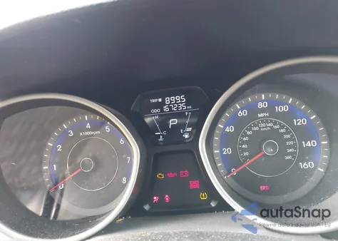 2011 Hyundai Elantra Gls (Ulsan Plant) from USA, damaged, VIN KMHDH4AE6BU119349